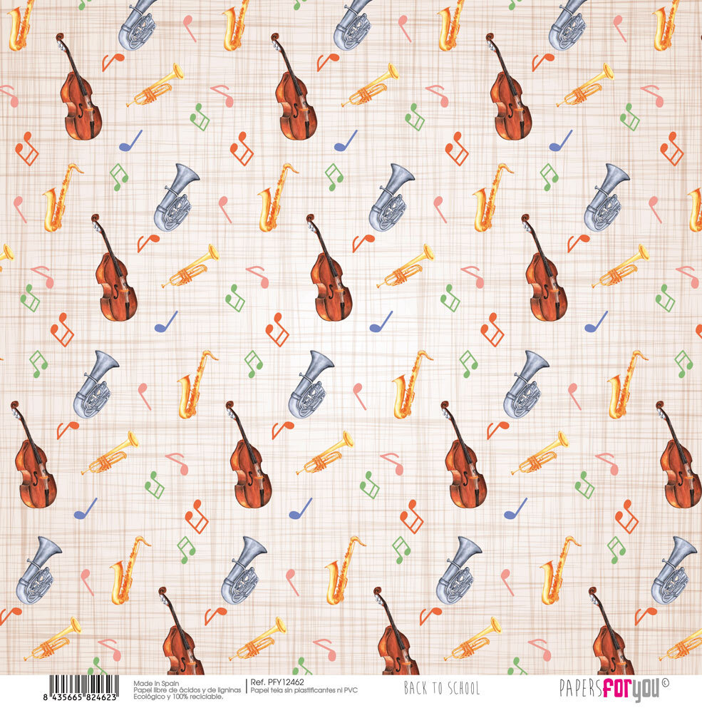 Papers For You Back to School Canvas Scrap Pack (8pcs) (PFY-12456) (DISCONTINUED) Papers For You Back to School Canvas Scrap Pack (8pcs) (PFY-12456) (DISCONTINUED)