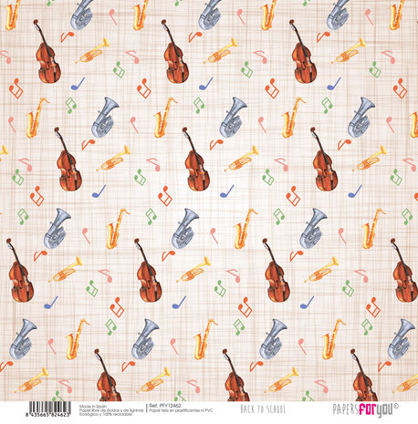 Papers For You Back to School Canvas Scrap Pack (8pcs) (PFY-12456) (DISCONTINUED) Papers For You Back to School Canvas Scrap Pack (8pcs) (PFY-12456) (DISCONTINUED)