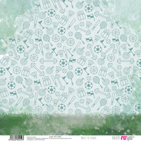 Papers For You Back to School Canvas Scrap Pack (8pcs) (PFY-12456) (DISCONTINUED) Papers For You Back to School Canvas Scrap Pack (8pcs) (PFY-12456) (DISCONTINUED)