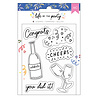 American Crafts Life of the Party Stamps (6pcs) (34025839) (OUTLET)