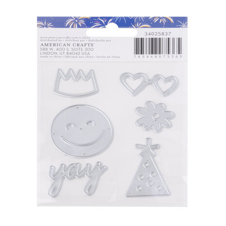 American Crafts Life of the Party Dies (6pcs) (34025837) (OUTLET)