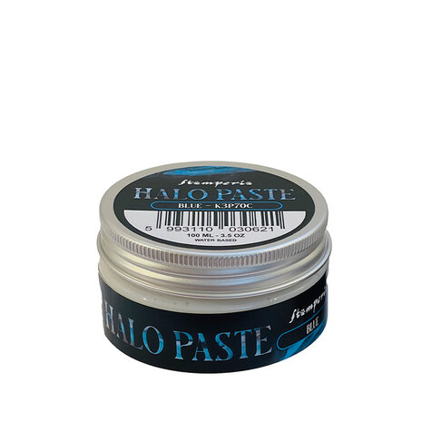 Stamperia Songs of the Sea Halo Paste Blue 100ml (K3P70C) (DISCONTINUED) Stamperia Songs of the Sea Halo Paste Blue 100ml (K3P70C) (DISCONTINUED)