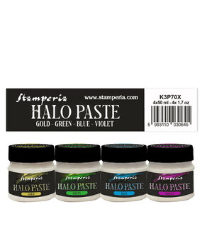 Stamperia Songs of the Sea Halo Paste Assortiment 4x50ml (K3P70X)