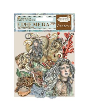 Stamperia Songs of the Sea Ephemera Mermaids (36pcs) (DFLCT29) (DISCONTINUED)