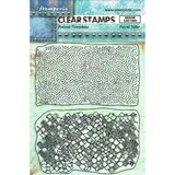 Stamperia Songs of the Sea Clear Stamps Double Texture (WTK183) (DISCONTINUED)