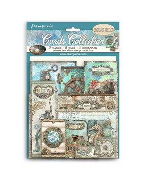 Stamperia Songs of the Sea Cards Collection (SBCARD21) (DISCONTINUED) Stamperia Songs of the Sea Cards Collection (SBCARD21) (DISCONTINUED)