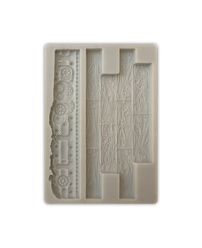 Stamperia Songs of the Sea Silicon Mould A6 Wood and Mechanisms (KACM25) (DISCONTINUED)