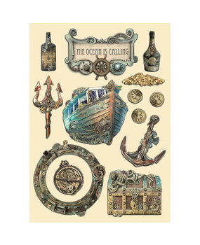 Stamperia Songs of the Sea Colored Wooden Shape A5 The Ocean Is Calling (KLSP147) (DISCONTINUED) Stamperia Songs of the Sea Colored Wooden Shape A5 The Ocean Is Calling (KLSP147) (DISCONTINUED)
