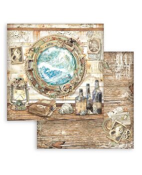 Stamperia Songs of the Sea 12x12 Inch Paper Sheets Portholes (10pcs) (SBB957) (DISCONTINUED) Stamperia Songs of the Sea 12x12 Inch Paper Sheets Portholes (10pcs) (SBB957) (DISCONTINUED)