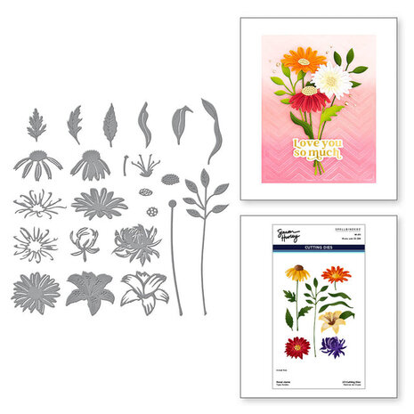 Spellbinders Floral Stems Etched Dies (S6-215)