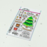 Heffy Doodle Trim The Tree Clear Stamps (HFD0501) (OUTLET)