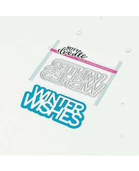 Heffy Doodle Winter Wishes Shadow Cuts Die (HFD0507) (OUTLET)