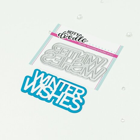 Heffy Doodle Winter Wishes Shadow Cuts Die (HFD0507) (DISCONTINUED)