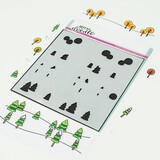 Heffy Doodle Lovely Landscapes Add On Stencil (HFD0532) (OUTLET)