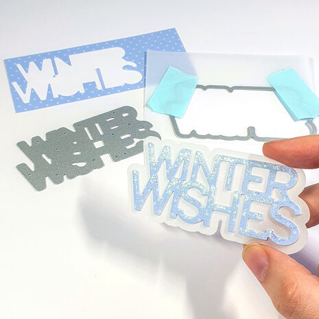 Heffy Doodle Winter Wishes Shadow Cuts Die (HFD0507) (DISCONTINUED)