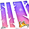 Heffy Doodle Feeling Frosty Stencil (HFD0513) (OUTLET) Heffy Doodle Feeling Frosty Stencil (HFD0513) (OUTLET)