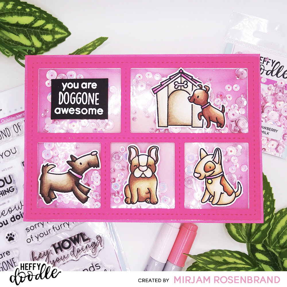 Heffy Doodle Furry Friend Sentiment Clear Stamps (HFD0541) (OUTLET) Heffy Doodle Furry Friend Sentiment Clear Stamps (HFD0541) (OUTLET)