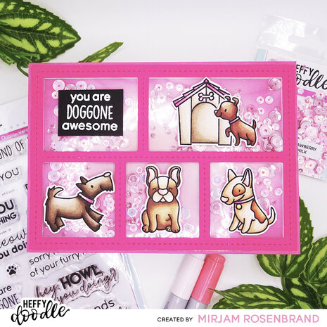 Heffy Doodle Furry Friend Sentiment Clear Stamps (HFD0541) (OUTLET) Heffy Doodle Furry Friend Sentiment Clear Stamps (HFD0541) (OUTLET)
