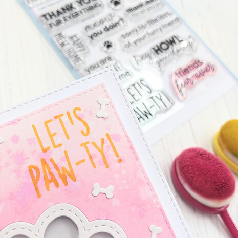 Heffy Doodle Furry Friend Sentiment Clear Stamps (HFD0541) (OUTLET) Heffy Doodle Furry Friend Sentiment Clear Stamps (HFD0541) (OUTLET)