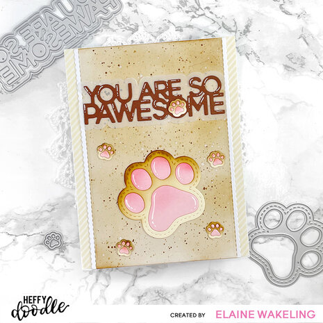 Heffy Doodle You Are So Pawesome Shadow Cuts Die (HFD0537) (OUTLET) Heffy Doodle You Are So Pawesome Shadow Cuts Die (HFD0537) (OUTLET)