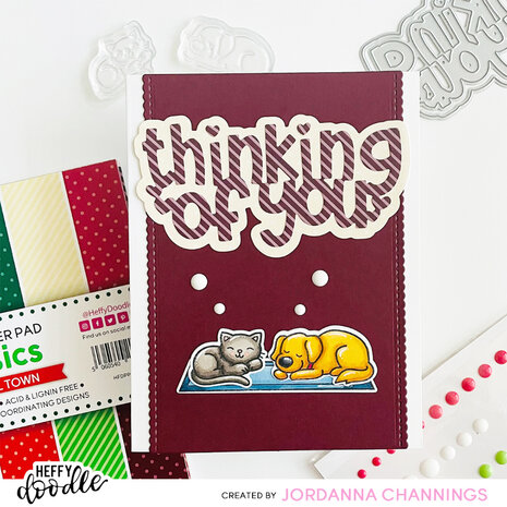 Heffy Doodle Fireside Dreams Clear Stamps (HFD0533) (OUTLET)