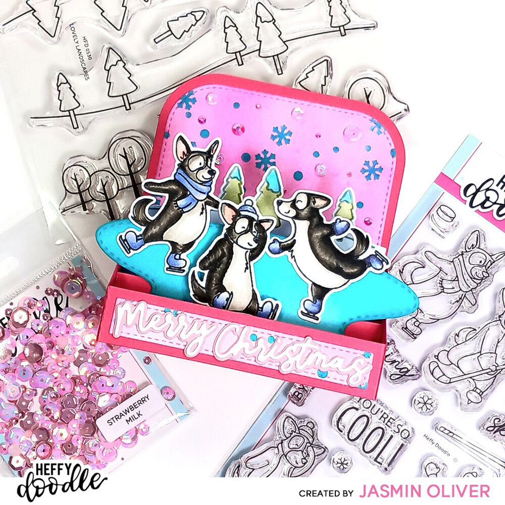 Heffy Doodle Lovely Landscapes Dies (HFD0531) (OUTLET) Heffy Doodle Lovely Landscapes Dies (HFD0531) (OUTLET)