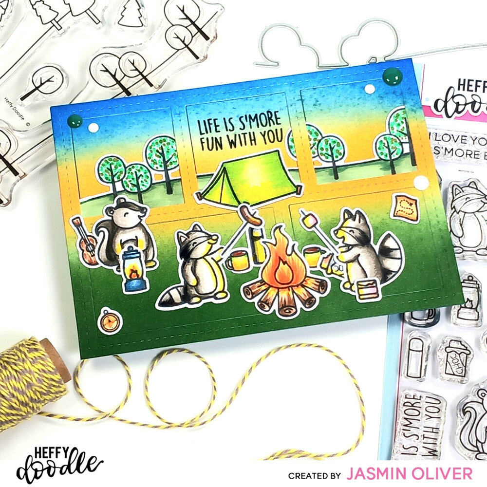 Heffy Doodle Lovely Landscapes Dies (HFD0531) (OUTLET) Heffy Doodle Lovely Landscapes Dies (HFD0531) (OUTLET)