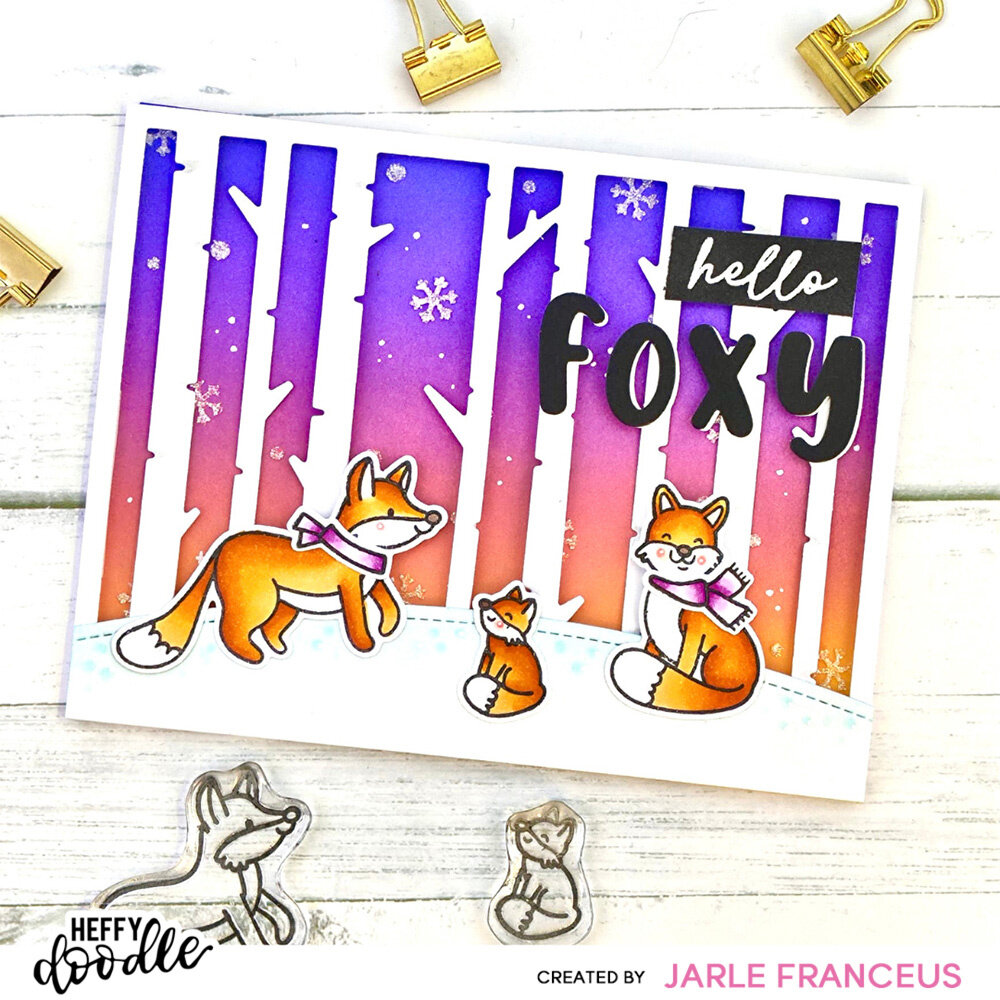 Heffy Doodle Bonnie Birch Trees Dies (HFD0529) (DISCONTINUED)