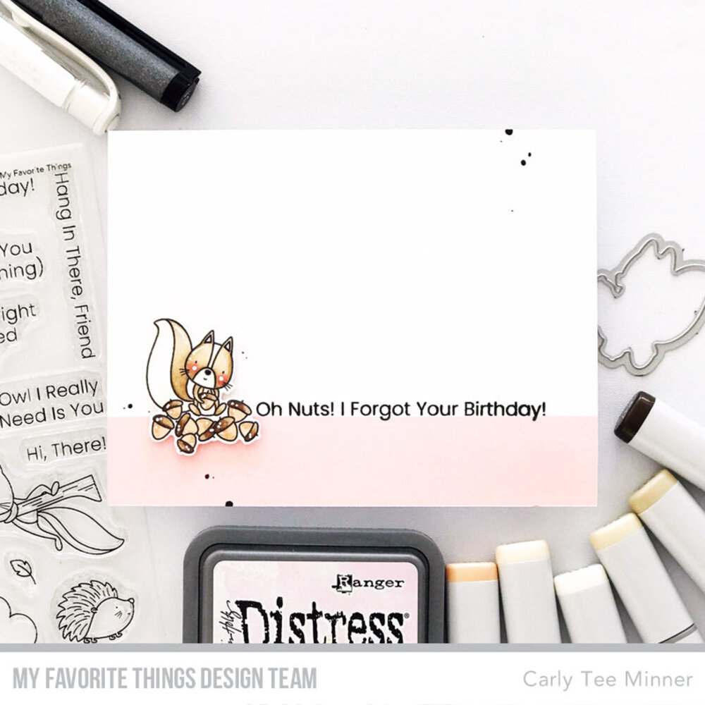 My Favorite Things Bright Eyed and Bushy Tailed Clear Stamps (CS-824) (OUTLET)