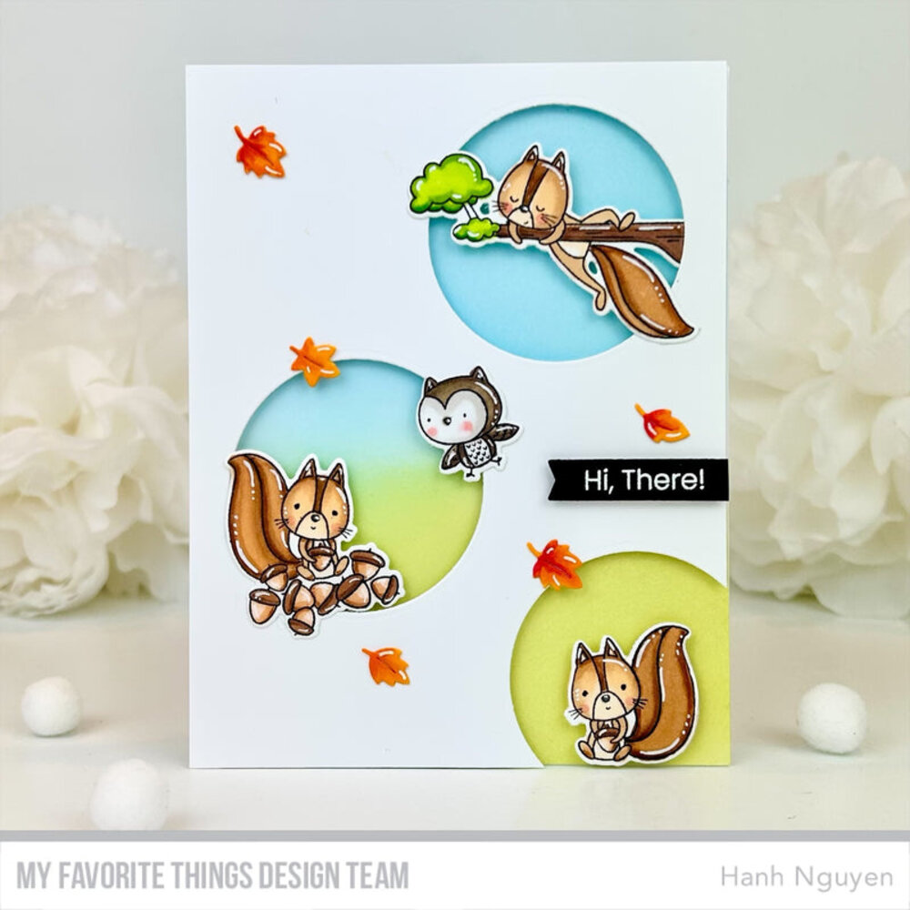 My Favorite Things Bright Eyed and Bushy Tailed Clear Stamps (CS-824) (OUTLET)