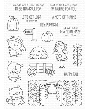 My Favorite Things Corn Maze Cuties Clear Stamps (JB-012) (OUTLET)