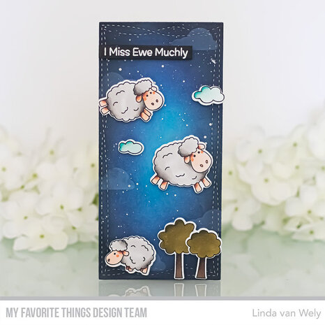 My Favorite Things In Awe of Ewe Clear Stamps (CS-825) (OUTLET)