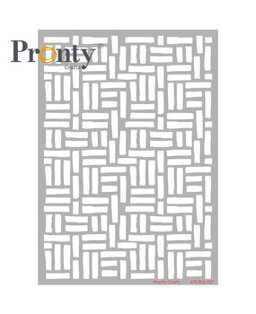 Pronty Crafts Stencil Stripes A5 (470.806.027) (OUTLET)