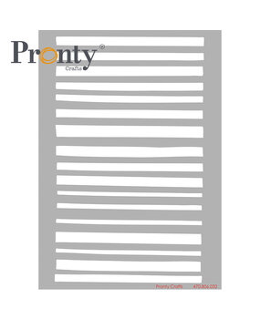 Pronty Crafts Stencil Handmade Stripes A5 (470.806.032) (DISCONTINUED)