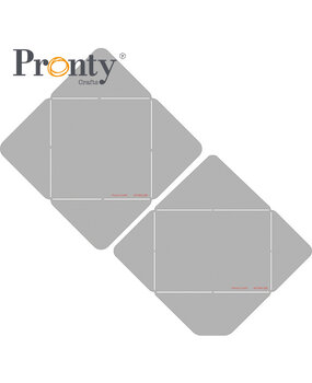 Pronty Crafts Stencil Envelopes 14x14cm (2pcs) (470.806.028) (DISCONTINUED)