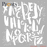 Pronty Crafts Stencil Alphabet 15x15cm (470.806.033) (OUTLET)