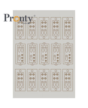 Pronty Crafts Frames and Turn Buttons A5 Chipboard (492.001.047) (DISCONTINUED)