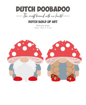 Dutch Doobadoo Dutch Card Art Build Up A5 Mushroom Gnome (470.784.270) (DISCONTINUED)
