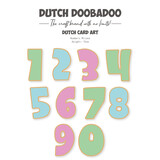 Dutch Doobadoo Dutch Card Art A5 Numbers Milano (470.784.265) (DISCONTINUED)