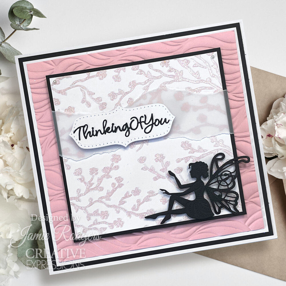 Creative Expressions Jamie Rodgers Craft Die Fairy Wishes Thinking Of You (CEDJR106) (OUTLET) Creative Expressions Jamie Rodgers Craft Die Fairy Wishes Thinking Of You (CEDJR106) (OUTLET)