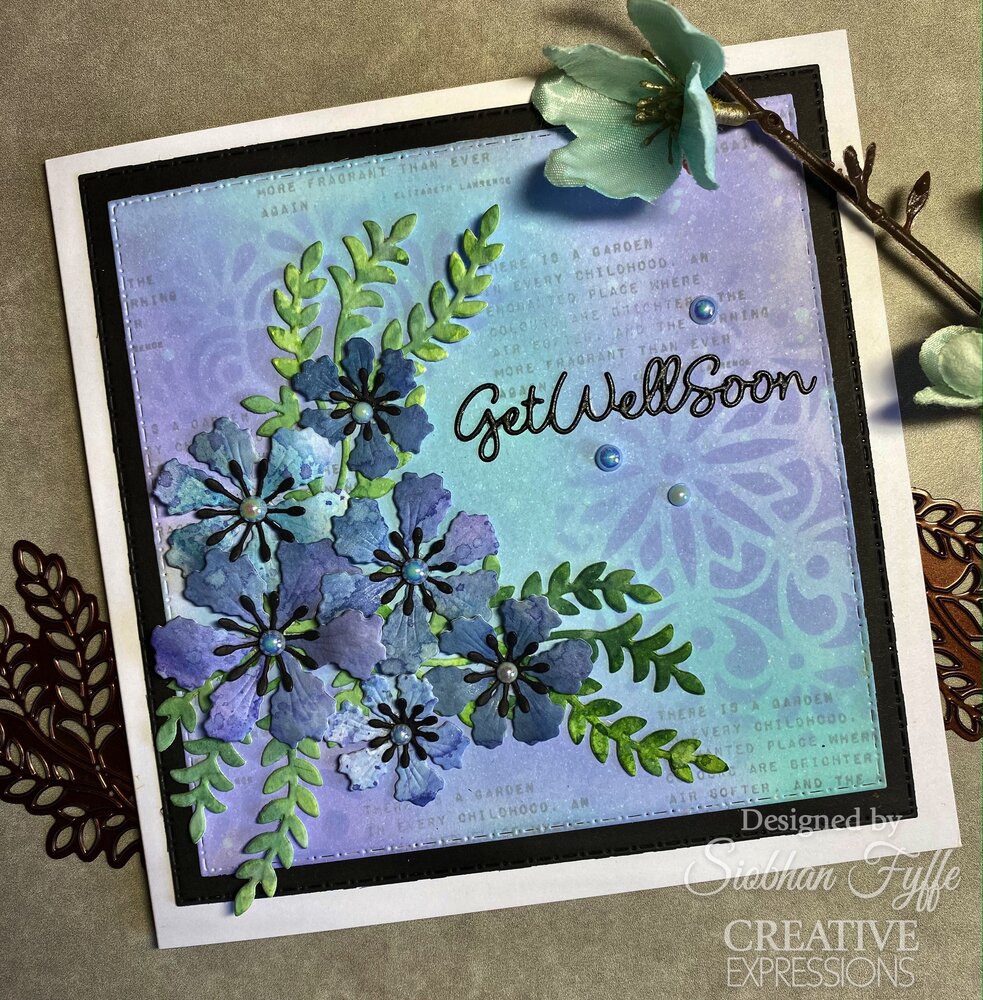 Creative Expressions Jamie Rodgers Craft Die Fairy Wishes Get Well Soon (CEDJR105) (OUTLET)