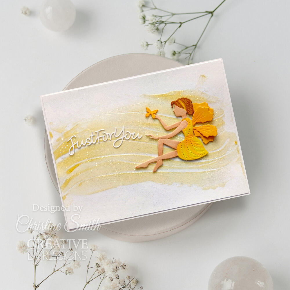 Creative Expressions Jamie Rodgers Craft Die Fairy Wishes Just For You (CEDJR103) (OUTLET)