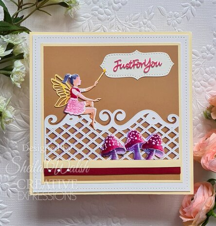 Creative Expressions Jamie Rodgers Craft Die Fairy Wishes Just For You (CEDJR103) (OUTLET)