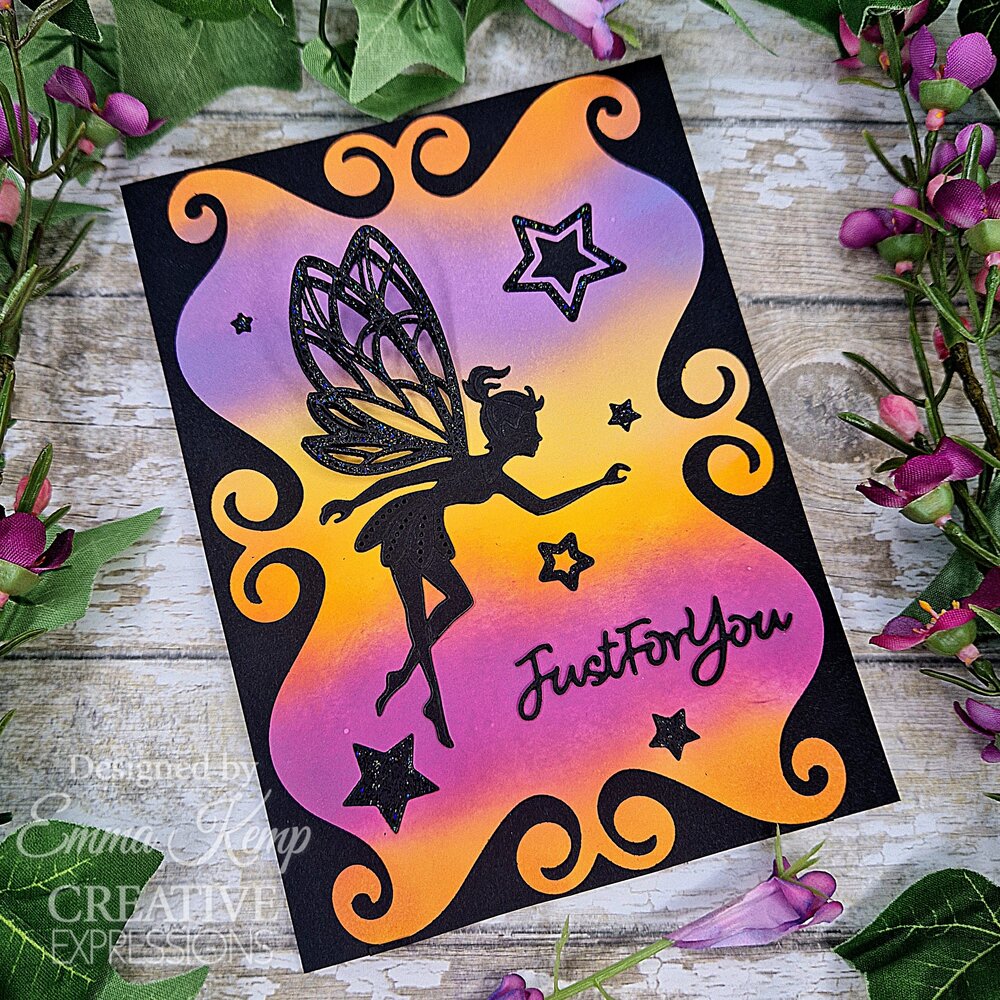 Creative Expressions Jamie Rodgers Craft Die Fairy Wishes Just For You (CEDJR103) (OUTLET)