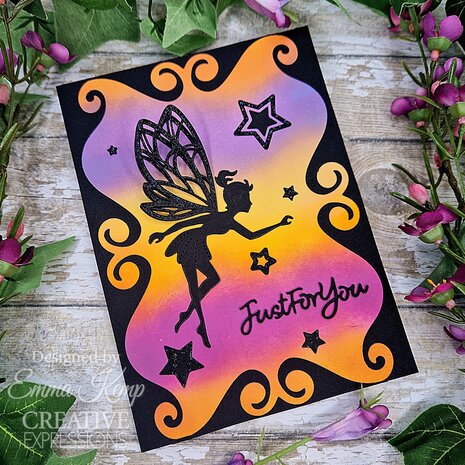 Creative Expressions Jamie Rodgers Craft Die Fairy Wishes Just For You (CEDJR103) (OUTLET)