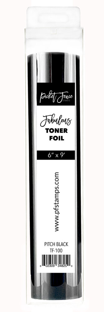 Picket Fence Studios Fabulous Toner Foil Pitch Black (TF-100) (OUTLET) Picket Fence Studios Fabulous Toner Foil Pitch Black (TF-100) (OUTLET)