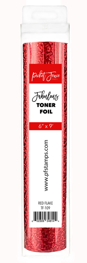 Picket Fence Studios Fabulous Toner Foil Red Flake (TF-109) (OUTLET) Picket Fence Studios Fabulous Toner Foil Red Flake (TF-109) (OUTLET)