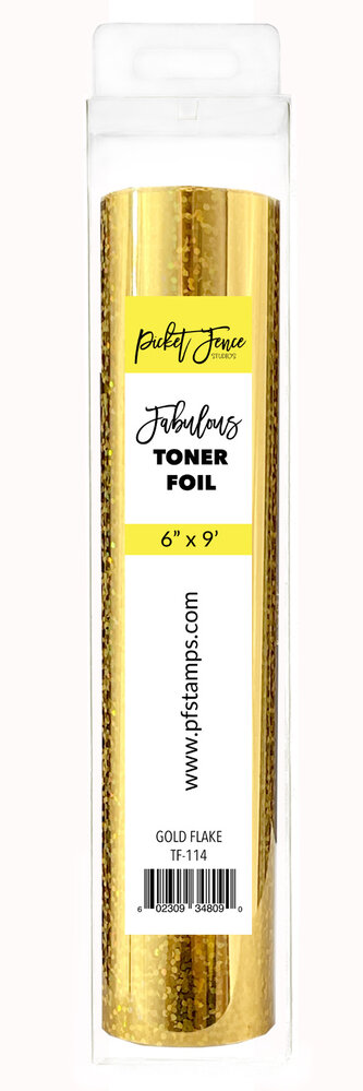 Picket Fence Studios Fabulous Toner Foil Gold Flake (TF-114) (OUTLET) Picket Fence Studios Fabulous Toner Foil Gold Flake (TF-114) (OUTLET)