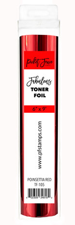 Picket Fence Studios Fabulous Toner Foil Poinsettia Red (TF-105) (OUTLET) Picket Fence Studios Fabulous Toner Foil Poinsettia Red (TF-105) (OUTLET)