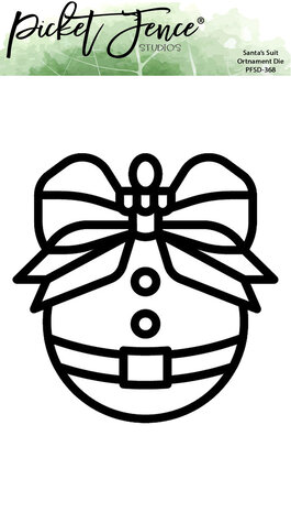 Picket Fence Studios Santa's Suit Ornament 4x6 Inch Metal Dies (PFSD-368) (OUTLET) Picket Fence Studios Santa's Suit Ornament 4x6 Inch Metal Dies (PFSD-368) (OUTLET)